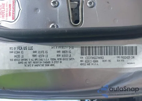 2016 Dodge Dart Sxt from USA, damaged, VIN 1C3CDFBA6GD700963